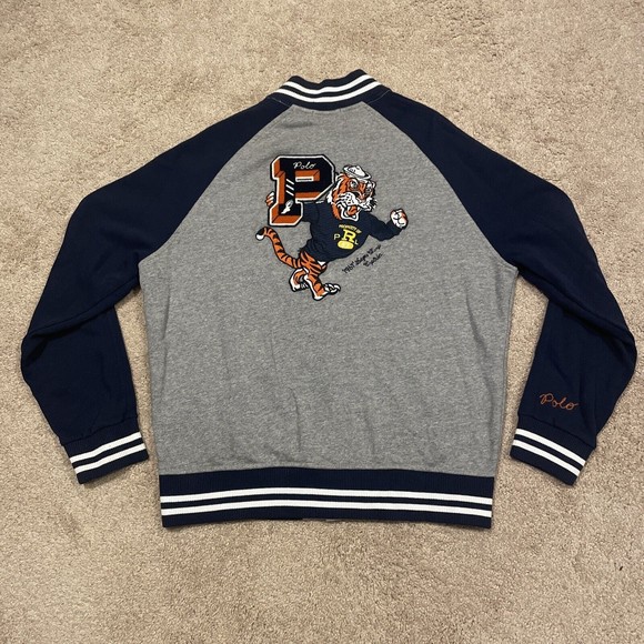 Polo Ralph Lauren Other - Polo Ralph Lauren Men's Eastern League Champs Tigers Varsity Jacket Bronx Size L